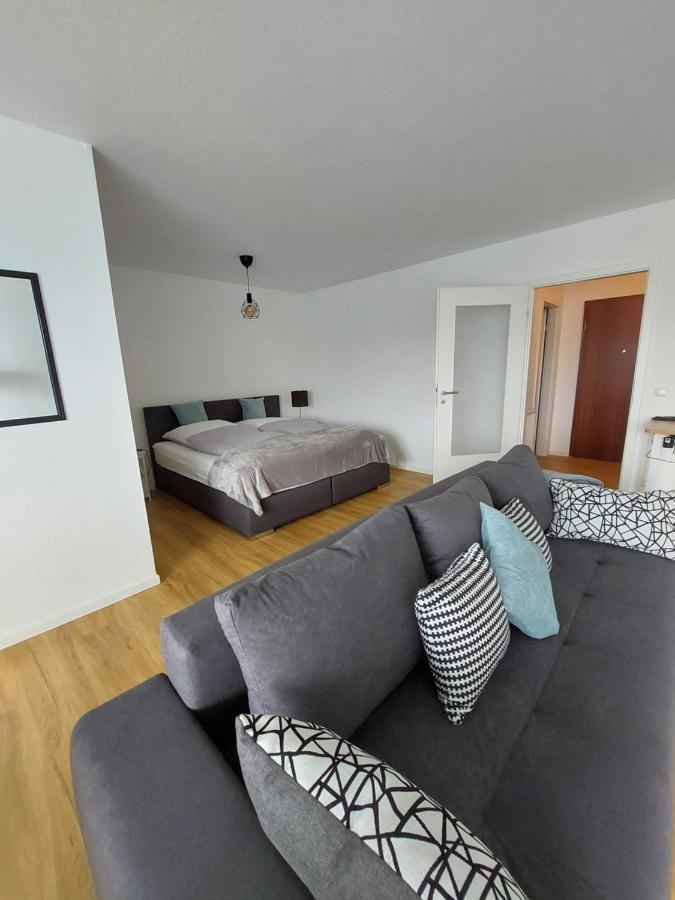 Moderne Wohnung Mit Vollausstattung In Ruhiger Lage, W-Lan Grossrohrsdorf Buitenkant foto