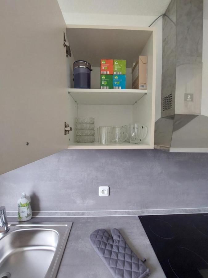 Moderne Wohnung Mit Vollausstattung In Ruhiger Lage, W-Lan Grossrohrsdorf Buitenkant foto